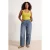 Trendyol Curve Dames Blauw Effen Super Hoge taille Grote maten Jeans