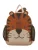 MANGO KIDS Rugzak ‘Tiger’  ecru / kaki / oranje