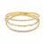 Luxenter Armband met schitterende zirkonia, 18-karaats geelgoud afwerking – Amlok