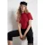 TRENDYOLMİLLA Dames Roze Effen Kort Regular fit Blouses