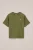WE Fashion – Jongens T-shirt met print en embroidery – Regular fit – Olijfgroen – Katoen –