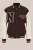 WE Fashion – Heren bomberjack met patch en embroidery – Regular fit – Donkerbruin –