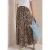 Maxirok met volants en leoprint