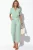 Effen Geweven Jumpsuit met Kraag en Strikdetail