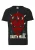 LOGOSHIRT Shirt ‘Darth Maul’  blauw / rood / zwart