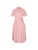 SEIDENSTICKER Jurk  rosa / wit