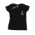 Disney Dames/Dames Mickey Mouse Kickin Retro Borst Katoenen T-Shirt (Zwart)