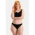 Bamboo Basics slip Lucy met bamboe (set van 3) zwart