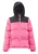 MYMO Winterjas  pink / zwart