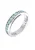 ELLI Ring  lichtblauw / zilver