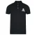 Aquascutum Heren Geruit Logo Poloshirt (Zwart)