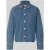Opus Relaxed fit jeansblouse met stiksels model ‘Falentine’