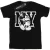 Li-cense Disney dames mickey mouse ny kicking katoenen vriendje t-shirt