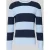 MCNEAL Gebreide pullover met streepmotief en ronde hals