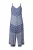 Angel of Style Jumpsuit  donkerblauw / wit