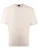 T-shirt BOSS Orange crème structuur strepen Kajordino