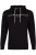 Tommy Hilfiger Regular Fit Hooded Sweatshirt zwart, Effen