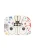 MYMO Schoudertas ‘Pop Eyetheme’  gemengde kleuren / wit