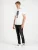 Les Hommes T-shirt Mannen Wit