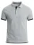 Ombre Shirt  lichtgrijs / zwart