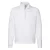 Fruit of the Loom Heren Premium Zip Neck Heather Sweatshirt (Wit)