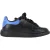 Alexander McQueen Oversized Sneakers in Zwart Leer