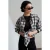 Overmaatse Geruite Langemouwen Shirt