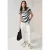 Cecil Dames Shirt met print en rimpels in Grijs