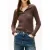 Tommy Hilfiger Ribbed Polo Black Walnut