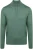 Suitable Merino Half Zip Trui Mid Groen