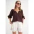 Geknoopte Mousseline Blouse