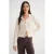 Gestructureerde Ribgebreide Cardigan met Knopen