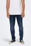 ONLY & SONS regular fit jeans ONSWEFT dark blue denim