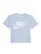 Nike Sportswear Shirt ‘FUTURA EVERGREEN’  lichtblauw / wit