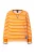 Ulla Popken Sweatshirt  oranje / wit