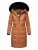 Navahoo Dames Winterjas Fahmiyaa – Lang, Warm & Functioneel met Capuchon