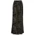 VILA viscose wide leg palazzobroek met stippen – zwart