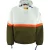 Parajumpers Dezi Pull-Over Colourblock Green Windbreaker Jacket