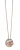 Orphelia Dames 925 Sterling Zilveren Ketting met Hangertje – Roze ZH-6031/1