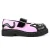 TUK Dames Mary Jane Kitty Roze Zwarte Leren Platform Goth Schoenen – T2344