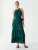 Willa Jurk ‘LOU TIERED DRESS’  groen