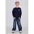 Vingino oversized longsleeve met backprint – donkerblauw