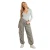 Missy Empire Dames/Dames Laag Uitgesneden Bodysuit met Lange Mouwen (Grijs)