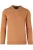 Marvelis Casual Trui V-hals rood/beige, Effen