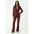 Rinascimento regular fit blazer – donkerrood