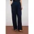 Oltre Palazzo Pants In Fluid Fabric Blue
