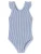 SCHIESSER Badpak ‘ Aqua Kids ‘  donkerblauw / wit