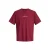 JACK & JONES ORIGINALS relaxed T-shirt met backprint donkerrood