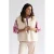 LOLALIZA suede gilet ecru