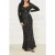 GUESS Marciano By  Roaring Sequins Maxi Jet Black